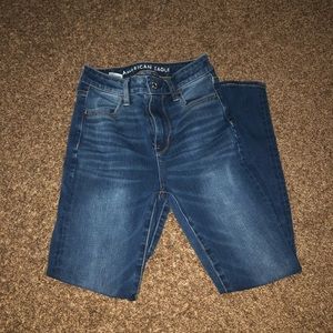 American Eagle super high rise jegging